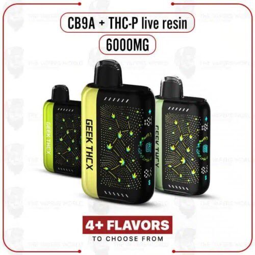 Geek THC-X Pulse X CB9A/THC-A/THC-P Disposable – 6G