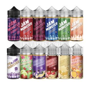 Jam Monster E-Liquid Vape Flavors 100ml