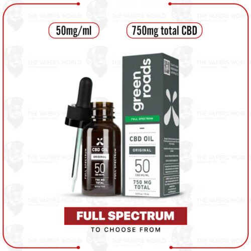 Green Roads Full Spectrum CBD Oil - 15ml - 750mg