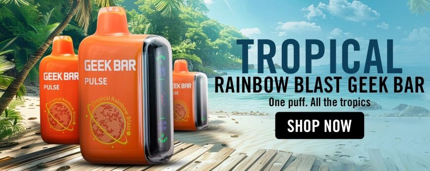 Shop Tropical Rainbow Blast Geek Bar