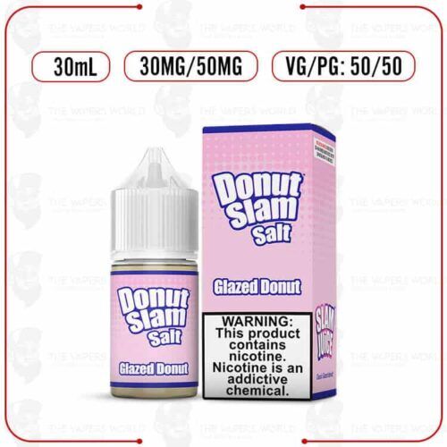 Donut Slam Glazed Donut Salt 30ml E-Juice