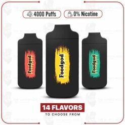 Foodgod-Luxe-Vape-0-Nic-Disposable-4000