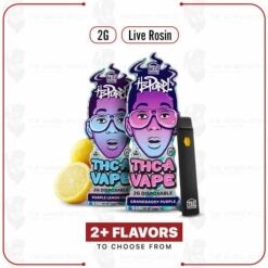 TRĒ House itsPurpl THC-A Disposable – 2G