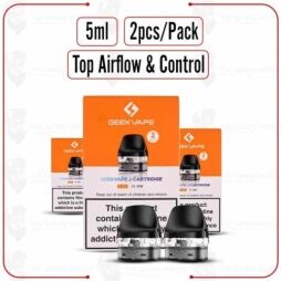 GeekVape J Replacement Pod Cartridge - 2PK 5ML