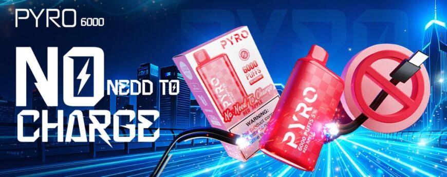 Pyro 6000 - No Charging Needed