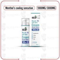 CBDFx CBD Cream For Muscle & Joint: Cooling Formula