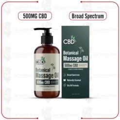 CBDFx CBD Massage Oil 500mg