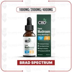 CBDFx Focus Blend Mushroom Tincture + CBG + CBD