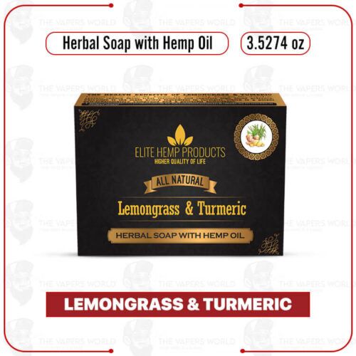Elite Hemp Soap Lemongrass & Turmeric
