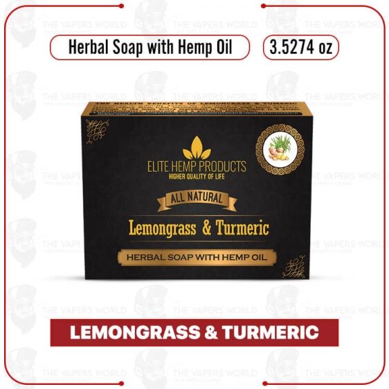 Elite Hemp Soap Lemongrass & Turmeric