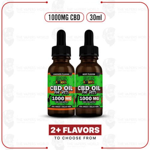 Hemp Bombs Premium CBD Oil for Pets 1000MG