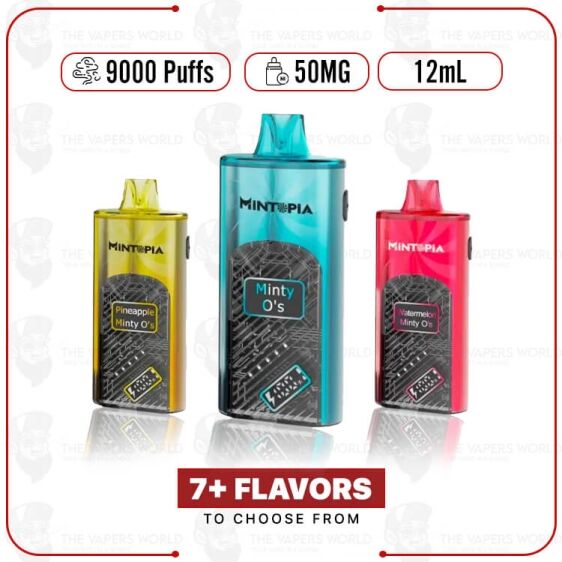 MiNTOPiA Turbo 9000 Puffs 5% Disposable