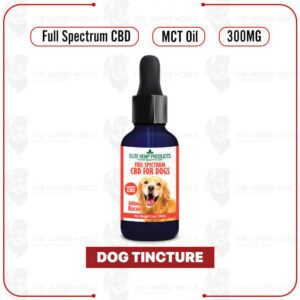 Elite Hemp CBD Dog Tincture 300mg – Bacon Flavor
