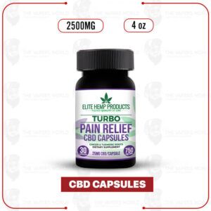 Elite Hemp – CBD Pain Relief Capsules 750mg