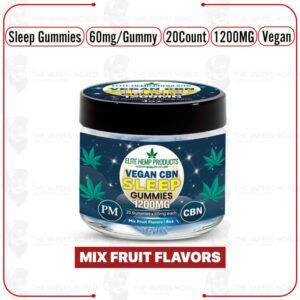 Elite Hemp – CBN Sleep Vegan Gummies 1200mg