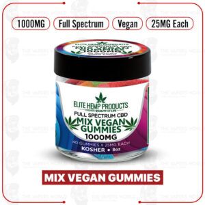 Elite Hemp – Mix Vegan Gummies 1000MG