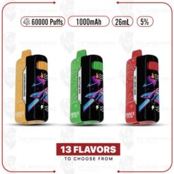 Dinner Lady Galax 60K Puffs Disposable