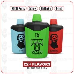 DEATH ROW Disposable Vape Device 7000 Puffs