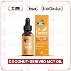 CBDFx CBD Oil Cat Tincture 250mg Chicken Flavored