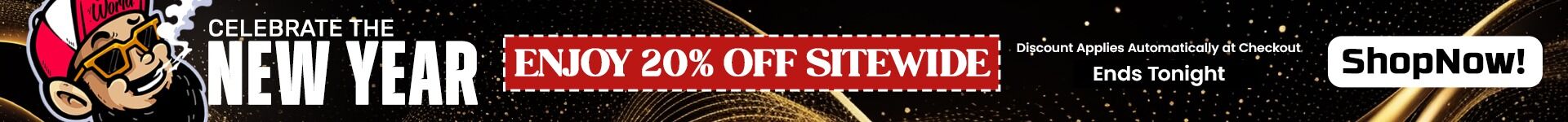 Celebrate New Year with 20% OFF Sitewide