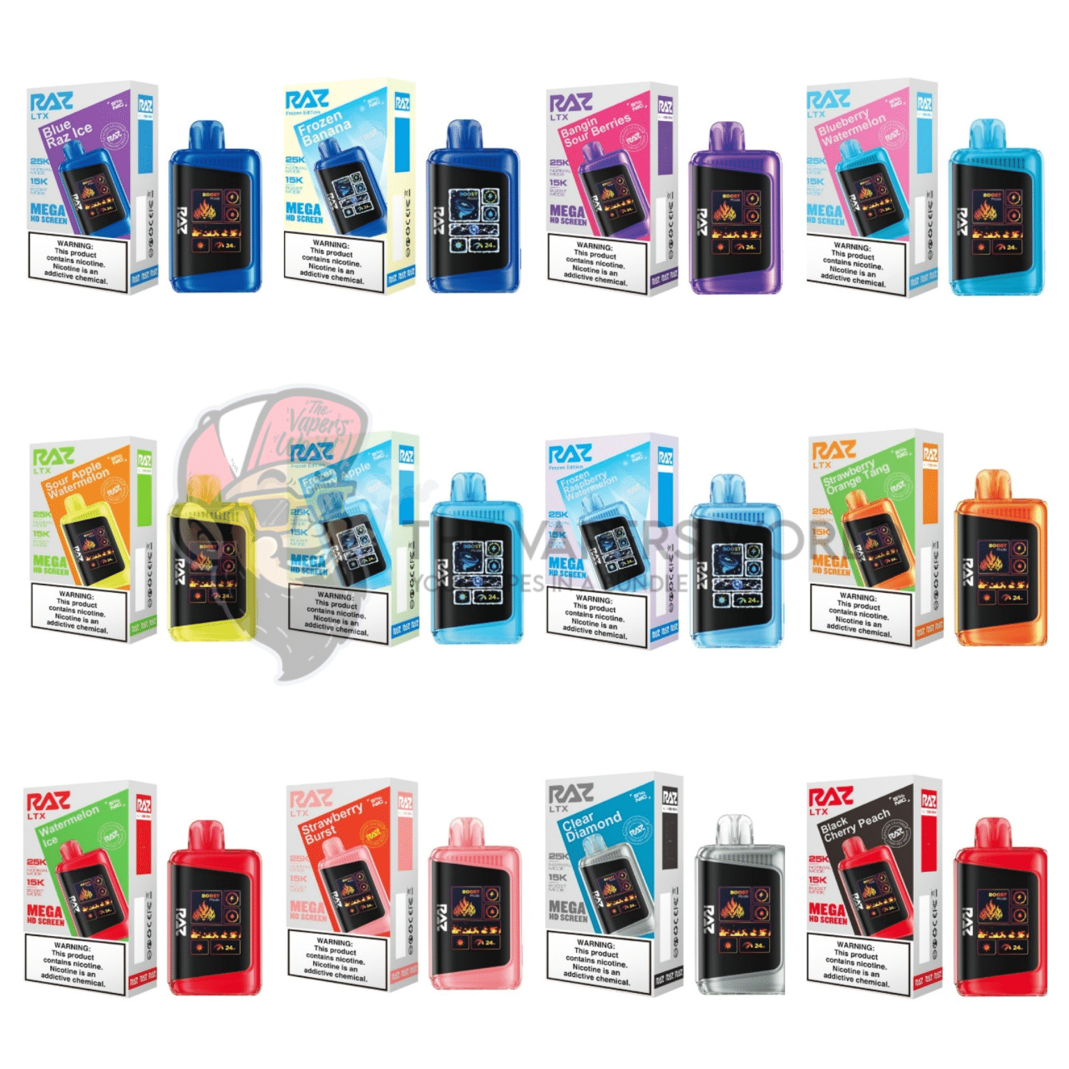 Raz LTX 25K Disposable Vape Punch Edition - Image 2