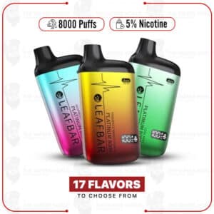 Leaf Bar Platinum 8000 Puff Disposable Vape