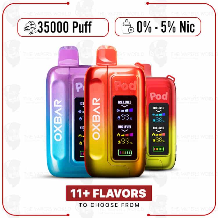 OXBAR x Pod Juice NIC Switch 35K Puff Disposable