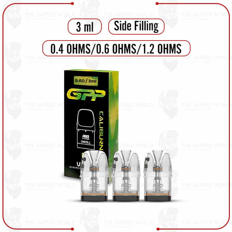 Uwell Caliburn GPP Replacement Pod Cartridge - 3PK