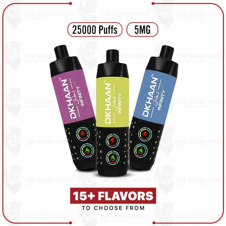 DKHAAN Infinity Edition 25,000 Puffs 5mg Disposable