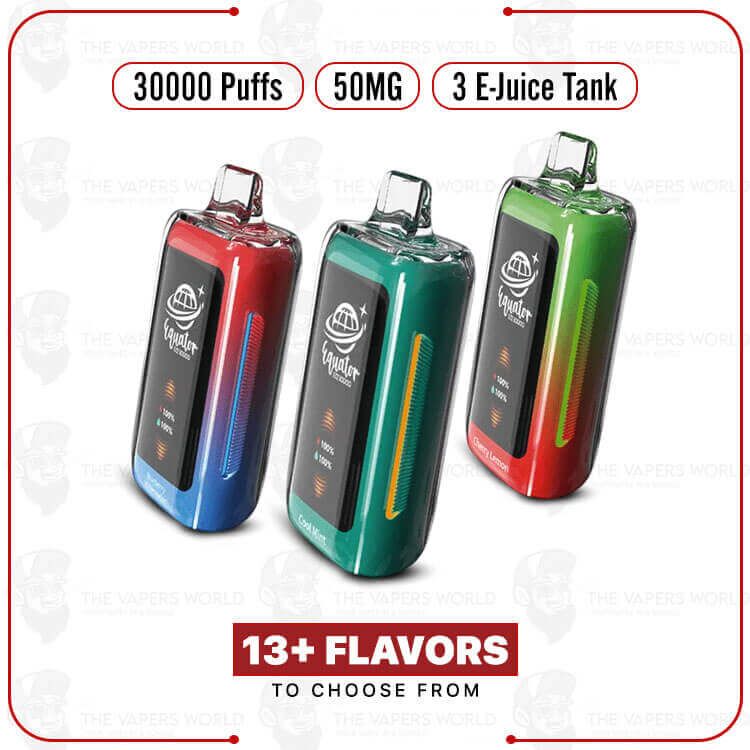 Equator EQ30000 30,000 Puffs  5% Disposable