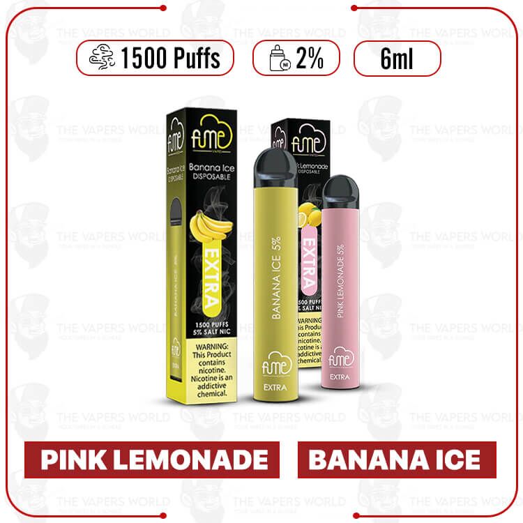Fume Extra 2% Nicotine Disposable Vape
