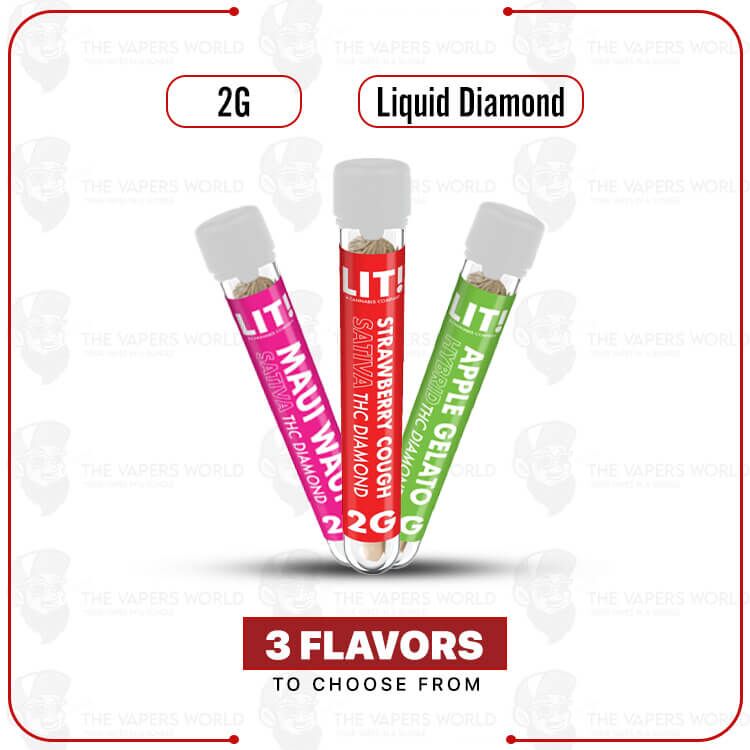 LIT THC Diamond Pre Rolls 2G 1CT
