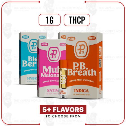 Pushin P's Pure THCP Cartridge 1G