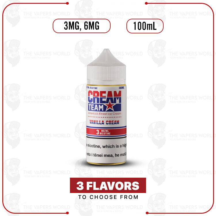 Cream Team 100ml E-Juice