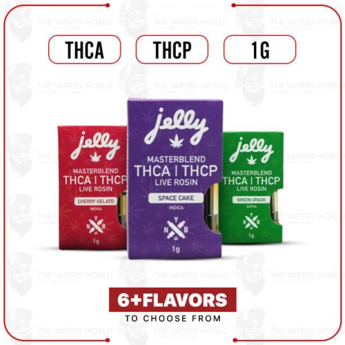 Jelly THCA/THCP Live Rosin Master Blend Cartridge 1G