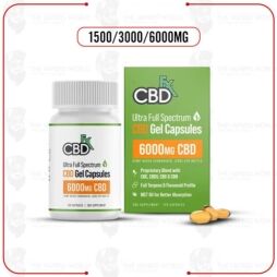 CBDFx Full Spectrum CBD Soft Gel Capsules