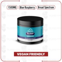 Sun State Hemp Deep Sleep CBD Gummies Blue Raspberry - 1500mg