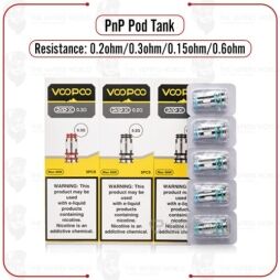 VooPoo PNP X Replacement Coil 5PK