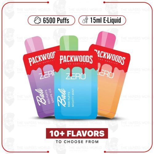 Bali Zero Vape Disposable Device 6500 Puffs