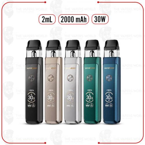 Vaporesso XROS PRO 2 Kit Buy Vaporesso XROS PRO 2 Kit Online in USA. 2000mAh battery, COREX 3.0, Super Pulse mode, smart puff tracking. Available at The Vapers World.